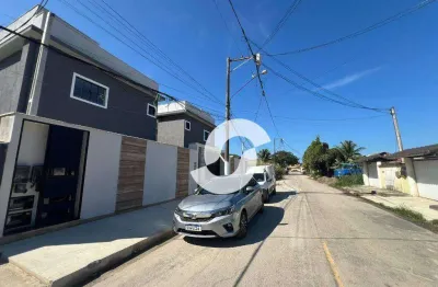 Casa com 2 dormitórios à venda, 87 m² por r$ 360.000,00 - barroco (itaipuaçu) - maricá/rj