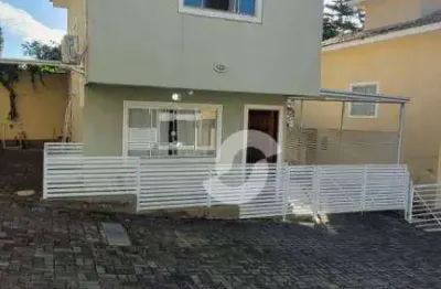 Casa com 2 dormitórios à venda, 80 m² por r$ 430.000,00 - serra grande - niterói/rj