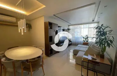 Apartamento à venda, 105 m² por r$ 995.000,00 - icaraí - niterói/rj