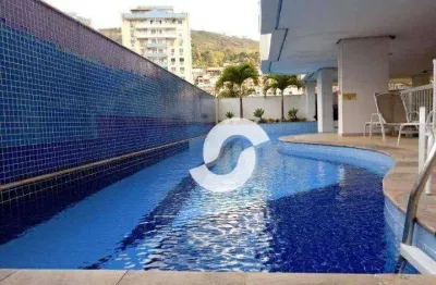 Apartamento com 2 dormitórios à venda, 72 m² por r$ 650.000,00 - santa rosa - niterói/rj