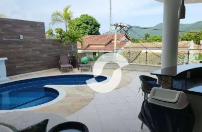 Casa com 5 dormitórios à venda, 391 m² por r$ 2.000.000,00 - maravista - niterói/rj