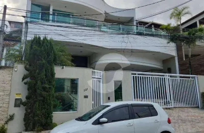 Casa com 5 dormitórios à venda, 391 m² por r$ 2.000.000,00 - maravista - niterói/rj