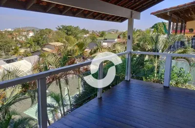 Casa com 5 dormitórios à venda, 448 m² por r$ 4.500.000,00 - camboinhas - niterói/rj