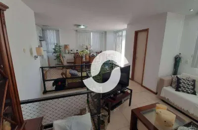 Cobertura à venda, 200 m² por r$ 3.190.000,00 - icaraí - niterói/rj