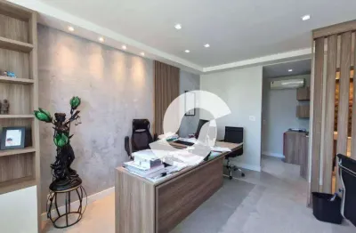 Linda sala comercial em são francisco! totalmente decorada com bom gosto e sofisticação 1 vaga