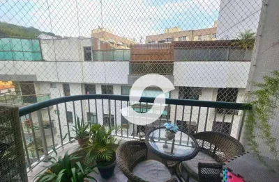 Cobertura com 3 dormitórios à venda, 140 m² por r$ 1.200.000,00 - ingá - niterói/rj