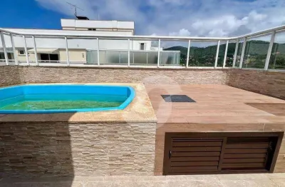 Cobertura à venda, 200 m² por r$ 1.100.000,00 - itaipu - niterói/rj