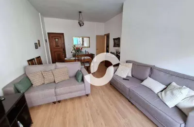 Apartamento de 132m² com 3 quartos e vaga no miolo de icaraí - niterói/rj