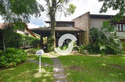 Casa com 4 dormitórios à venda, 425 m² por r$ 2.990.000,00 - itaipu - niterói/rj