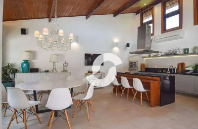 Casa com 4 dormitórios à venda, 425 m² por r$ 2.990.000,00 - itaipu - niterói/rj