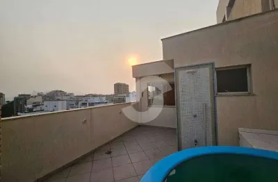 Cobertura com 2 dormitórios à venda, 83 m² por r$ 700.000,00 - icaraí - niterói/rj