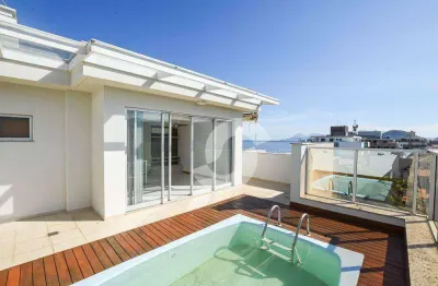 Cobertura com 3 dormitórios à venda, 290 m² por r$ 2.200.000,00 - piratininga - niterói/rj