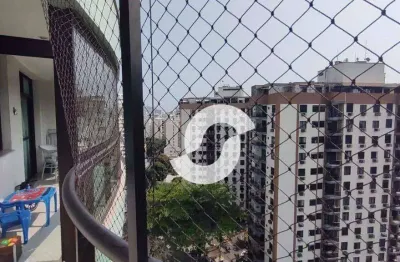 Apartamento com 3 dormitórios à venda, 87 m² por r$ 674.000,00 - santa rosa - niterói/rj