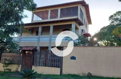 Casa com 5 dormitórios à venda, 322 m² por r$ 650.000,00 - jaconé (ponta negra) - maricá/rj