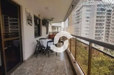 Ótimo apartamento com 4 dormitórios à venda, 153 m² por r$ 1.350.000 - icaraí - niterói/rj