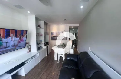 Apartamento à venda, 70 m² por r$ 560.000,00 - santa rosa - niterói/rj
