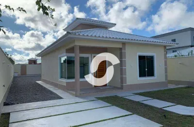 Casa com 3 dormitórios à venda, 98 m² por r$ 640.000,00 - jardim atlântico leste (itaipuaçu) - maricá/rj