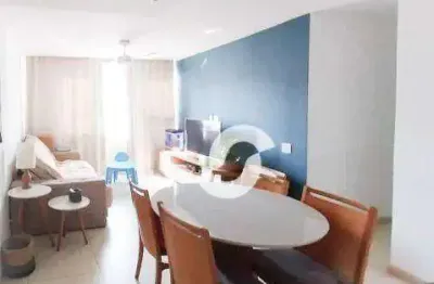 Apartamento à venda, 90 m² por r$ 450.000,00 - santa rosa - niterói/rj