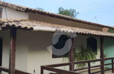 Casa com 3 dormitórios à venda, 325 m² por r$ 320.000,00 - pindobal (ponta negra) - maricá/rj