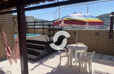 Cobertura à venda, 170 m² por r$ 980.000,00 - jardim icaraí - niterói/rj