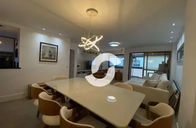 Apartamento com 3 dormitórios à venda, 118 m² por r$ 1.250.000,00 - charitas - niterói/rj