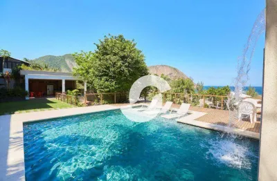 Casa à venda, 600 m² por r$ 6.500.000,00 - itacoatiara - niterói/rj