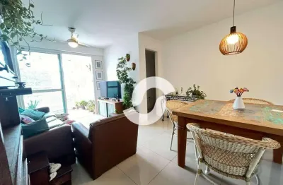 Apartamento com 2 dormitórios à venda, 69 m² por r$ 635.000,00 - santa rosa - niterói/rj