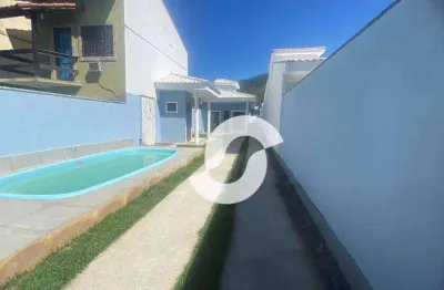 Casa com 2 dormitórios à venda, 75 m² por r$ 500.000,00 - barroco - maricá/rj