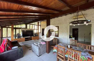 Pendotiba! aconchegante casa junto a natureza com 4 dormitórios à venda, 600 m² por r$ 1.475.000,00 - mata paca - niterói/rj