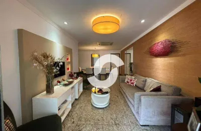 Apartamento com 4 dormitórios à venda, 160 m² por r$ 1.800.000,00 - icaraí - niterói/rj