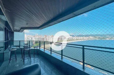 Cobertura à venda, 425 m² por r$ 4.900.000,00 - icaraí - niterói/rj