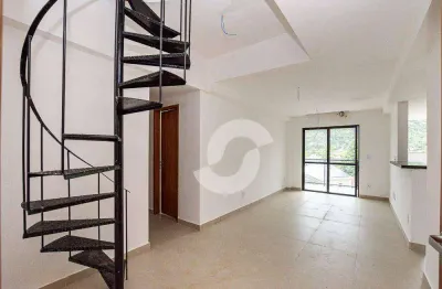 Cobertura com 2 dormitórios à venda, 174 m² por r$ 960.000,00 - piratininga - niterói/rj