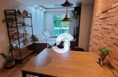 Apartamento com 3 dormitórios à venda, 68 m² por r$ 360.000,00 - rio do ouro - são gonçalo/rj