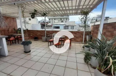 Cobertura com 2 dormitórios à venda, 177 m² por r$ 1.250.000,00 - icaraí - niterói/rj