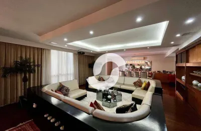 Apartamento com 4 dormitórios à venda, 400 m² por r$ 2.600.000,00 - ingá - niterói/rj