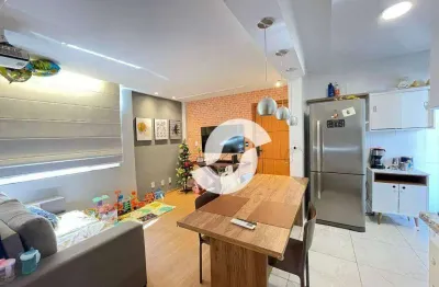 Apartamento com 2 dormitórios à venda, 69 m² por r$ 530.000,00 - ingá - niterói/rj