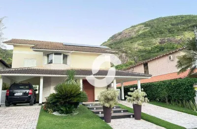 Casa com 4 dormitórios à venda, 350 m² por r$ 3.000.000,00 - itacoatiara - niterói/rj