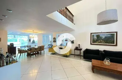 Casa com 4 dormitórios à venda, 350 m² por r$ 3.000.000,00 - itacoatiara - niterói/rj