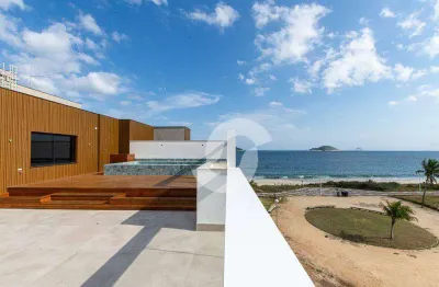 Cobertura com 4 dormitórios à venda, 305 m² por r$ 4.800.000,00 - camboinhas - niterói/rj