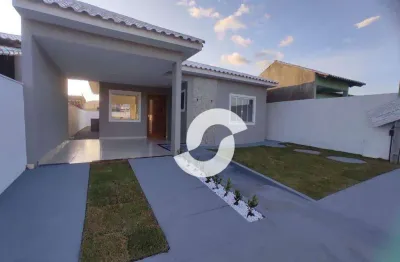 Casa com 2 dormitórios à venda, 80 m² por r$ 450.000,00 - ubatiba - maricá/rj