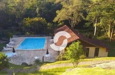 Casa com 5 dormitórios à venda, 440 m² por r$ 1.280.000,00 - mury - nova friburgo/rj