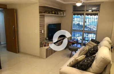 Apartamento com 2 dormitórios à venda, 87 m² por r$ 490.000,00 - centro - niterói/rj
