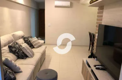 Apartamento com 2 dormitórios à venda, 87 m² por r$ 490.000,00 - centro - niterói/rj