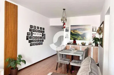 Apartamento com 2 dormitórios à venda, 90 m² por r$ 450.000,00 - fonseca - niterói/rj