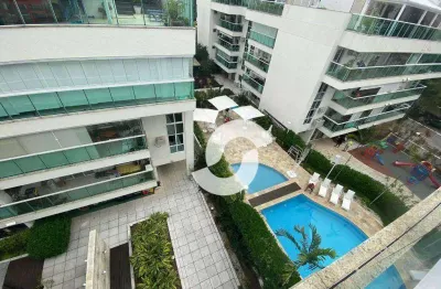 Cobertura com 3 dormitórios à venda, 188 m² por r$ 1.900.000,00 - itaipu - niterói/rj