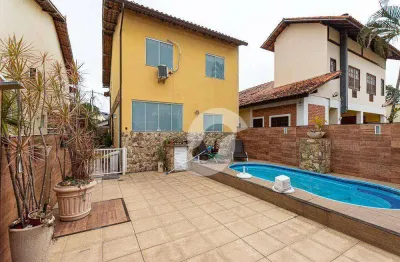 Casa com 3 dormitórios à venda, 156 m² por r$ 890.000,00 - itaipu - niterói/rj
