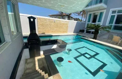 Casa com 5 dormitórios à venda, 682 m² por r$ 11.000.000,00 - camboinhas - niterói/rj