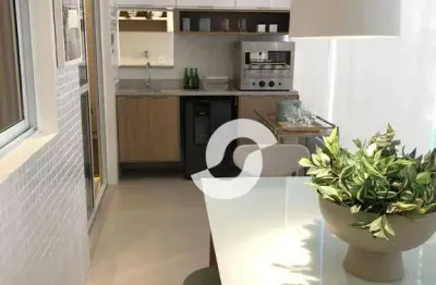 Apartamento com 2 dormitórios à venda, 76 m² por r$ 590.000,00 - santa rosa - niterói/rj