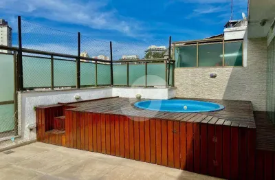 Cobertura com 3 dormitórios à venda, 165 m² por r$ 1.440.000,00 - ingá - niterói/rj