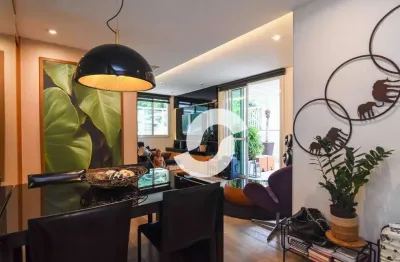 Ótima cobertura linear com 3 quartos  e 3 vagas com vista para mata atlântica à venda, 210 m² - santa rosa - niterói/rj